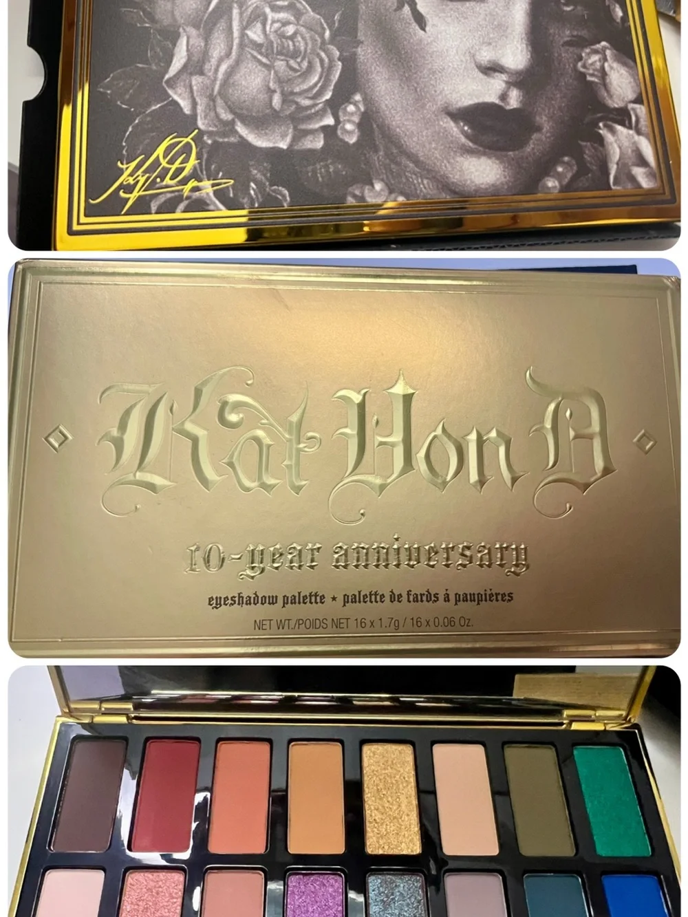 Kat Von D 10-Year Anniversary Eyeshadow Palette - New